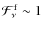 $\mathcal{F}^{\rm f}_\nu\sim 1$