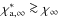 $\chi^{\ast}_{\rm a, \infty}\ga \chi_{\infty}$