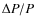 $\Delta P/P$