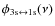 $\phi_{\rm 3s\leftrightarrow 1s}(\nu)$