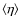 $\langle \eta \rangle$