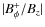 $\vert B_\phi^+/B_z \vert$