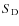 $S_{\rm D}$