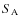 $S_{\rm A}$