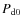 $P_{\rm d0}$