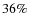 $36\%$