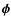 $\vec\phi$