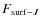 $F_{{\rm surf}-J}$