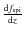 $\frac{{\rm d}f_{\rm spi}}{{\rm d}z}$