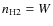$n_{\rm H2} = W$