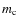 $m_{\rm c}$