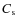 $C_{\rm s}$