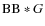 ${\rm BB} \ast G$