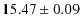 $15.47 \pm 0.09$