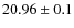 $20.96 \pm 0.1$