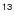 $^{\sf 13}$