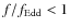 $f/f_{\rm Edd} < 1$