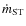 $\dot m_{\rm ST}$