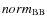$norm_{\rm BB}$