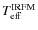 $T_{{\rm eff}}^{{\rm IRFM}}$