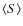 $\langle S\rangle$