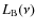 $L_{\rm B}(\nu)$