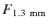 $F_{\rm {1.3~mm}}$