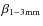 $\beta_{\rm {1-3}mm}$