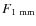 $F_{\rm {1~mm}}$