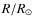 $R/R_\odot$