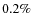 $0.2\%$