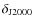 $\mbox{$\delta_{\rm J2000}$ }$