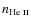 $n_{\mbox{\scriptsize He {\sc ii}}}$