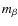 $m_\beta$