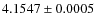 $4.1547 \pm 0.0005$