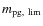 $m_{\rm pg,~ lim}$