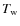 $T_{\rm w}$