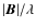 $\vert\vec{B}\vert/\lambda$