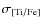 $\sigma_{\rm [Ti/Fe]}$