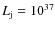 $L_{\rm j}=10^{37}$