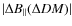 $\vert\Delta B_{\Vert}(\Delta DM)\vert$