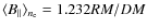 $\langle B_{\Vert}\rangle_{n_{\rm e}}
= 1.232 RM/DM$