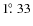 $1\hbox{$.\!\!^\circ$ }33$