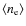 $\langle n_{\rm e}\rangle$