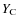 $Y_{\rm C}$