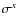 $\sigma^x$