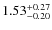 $\rm 1.53_{-0.20}^{+0.27}$