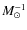 $M_{\odot}^{-1}$