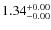 $\rm 1.34_{-0.00}^{+0.00}$