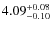 $\rm 4.09_{-0.10}^{+0.08}$